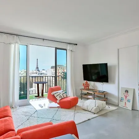 Apartment Superbe T3 Avec Vue Imprenable Sur La Tour Eiffel